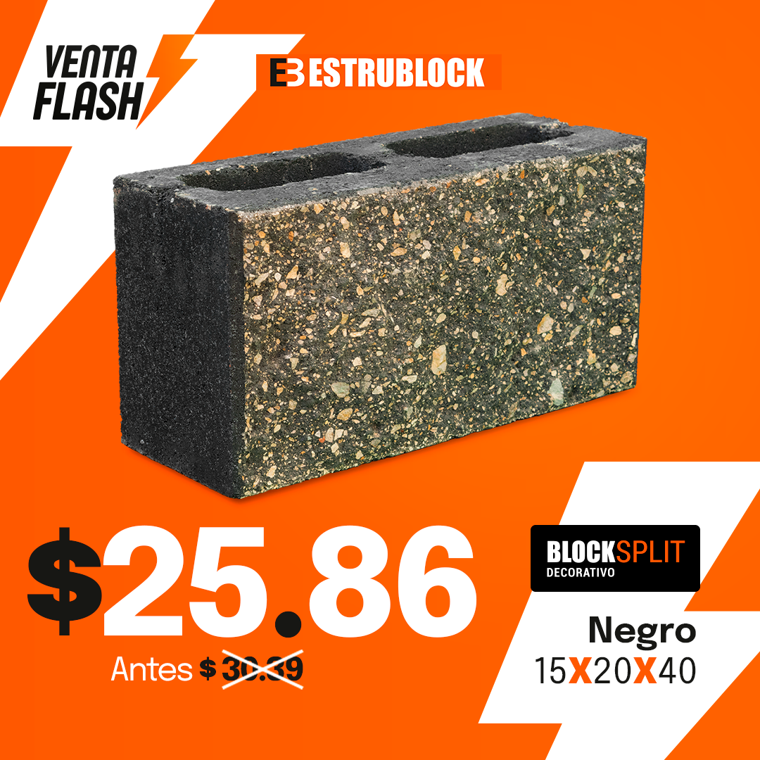 Venta Flash De Block Split Block Cara De Piedra Block Decorativo Bsp15ne Venta Flash Eb 4574